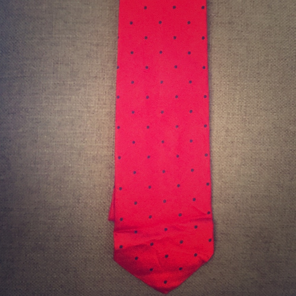 Brooks Brothers Men’s Silk Tie Red
